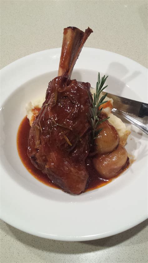 Red Wine And Rosemary Braised Lamb Shanks Lamb Shanks Braised Lamb Shanks Braised Lamb