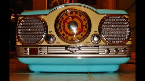 Retro 50 S Style AM FM Radio CD Player Turquoise Memorex MTT3200