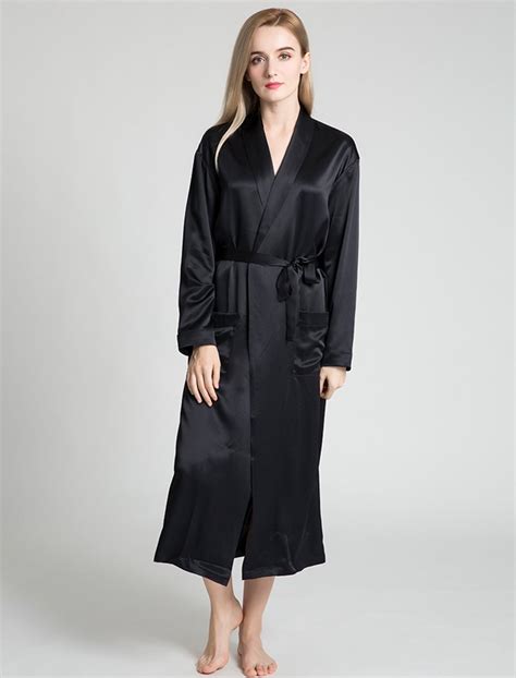 22 Momme Full Length Silk Robes