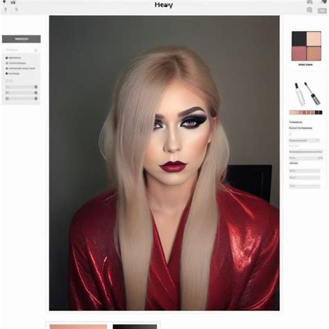 The Art Of Heavy Makeup Stable Diffusion Online