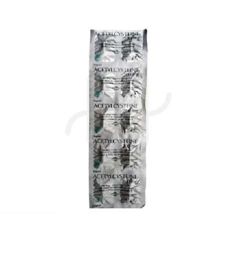 Jual ACETYLCYSTEINE ETERCON 200 MG STRIP 10 KAPSUL Di Seller Apotek