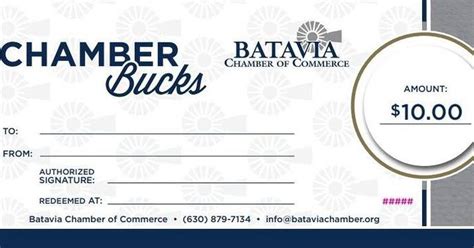 Batavia Chamber Bucks Now Available At Chamber Of Commerce Shaw Local