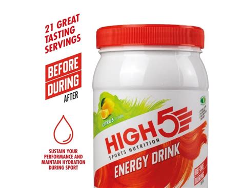 Енергийна напитка с електролити High5 Energy drink 1kg. / Gorgona