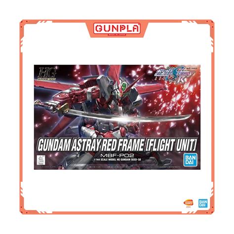 Hggs Mbf P02 Gundam Astray Red Frame Flight Unit Gunpla