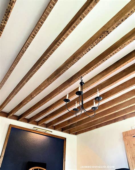 Diy Exposed Ceiling Beams The Best Picture Of Beam