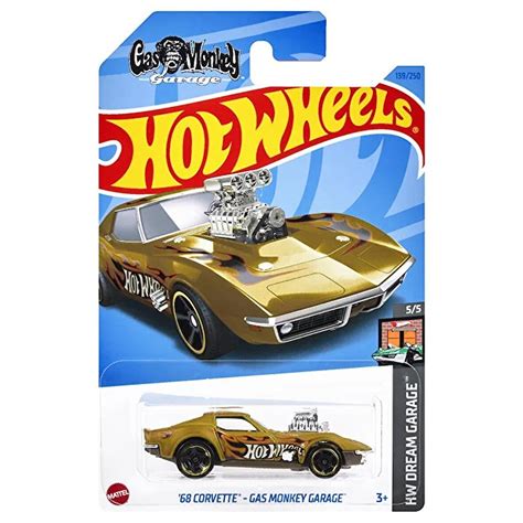 Hot Wheels Tekli Araba Hw Dream Garage 68 Corvette Gas Monkey Garage Fiyatları ve Modelleri