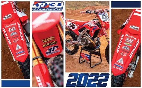 Kit déco officiel Honda HRC 2022 Roczen Lawrence