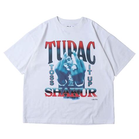 【楽天市場】【送料無料】メンズ 2pac 2パック プリント 半袖 Tシャツ 半袖tシャツ ティーシャツ Tupac Amaru Shakur ラップ ラッパー ワイドシルエット ユニセックス