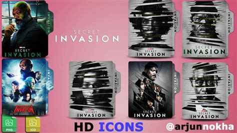 Secret Invasion 2023 S01 Folder Icons By Arjunnokha On Deviantart