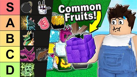 THESE COMMON FRUITS ARE INSANELY OP MUST EAT Roblox Blox Fruits