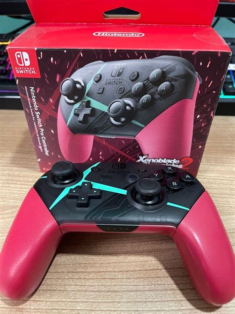 Original Wireless Nintendo Switch Pro Controller Xenoblade Special