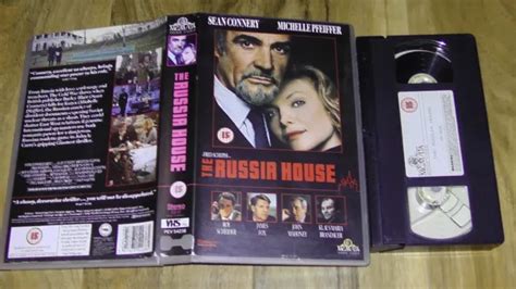 THE RUSSIA HOUSE VHS Video Tape Big Box Ex Rental MGM Warner Brothers