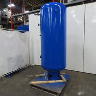 330 Gallon Vertical Compressed Air Storage Receiver Tank 137PSI