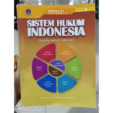 Jual SISTEM HUKUM INDONESIA MODUL UT EDISI 3 Shopee Indonesia