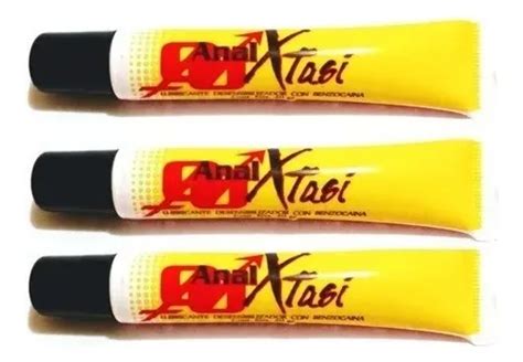 Lubricante Anal Xtasi Sin Dolor Paquete 3 Piezas Sabor Sin Sabor MercadoLibre