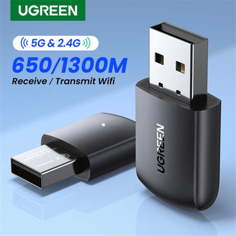 Jual Ugreen Wifi Dongle 11ac Dual Band 2 4ghz And 5ghz Band Up To