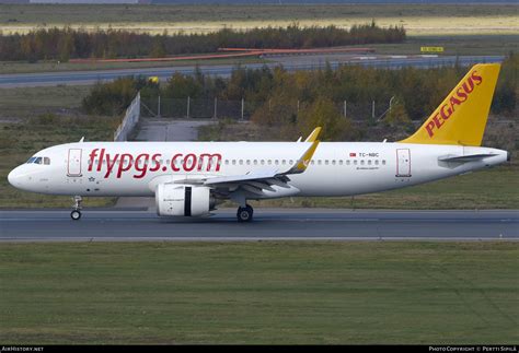 Aircraft Photo Of Tc Nbc Airbus A N Pegasus Airlines