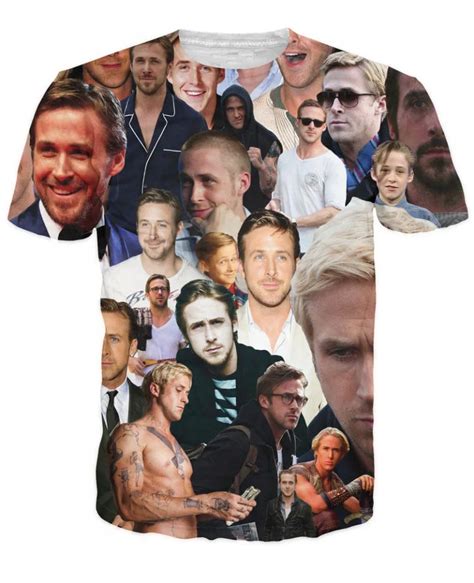 Tee Unisex Fashion 3d Print Women Men T Shirts Ryan Gosling Paparazzi T