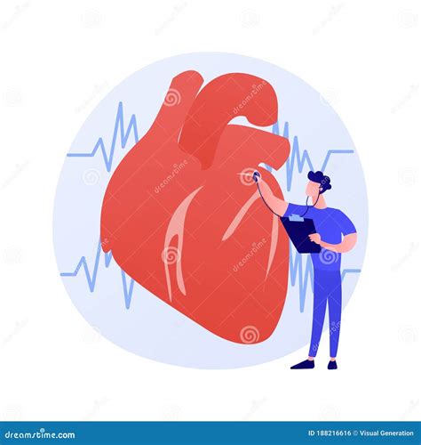 Cardiology Clinic Vector Concept Metaphor Stock Vector Illustration