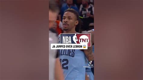 Ja Morant Jump Over Lebron James Youtube