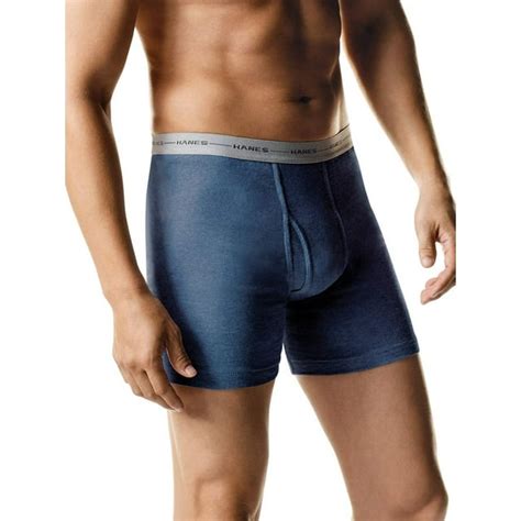 Hanes Mens Comfortsoft Tagless Boxer Briefs 5 1 Bonus Pack