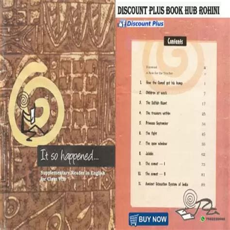 Ncert Class 8 It So Happened English Textbook Kitab Dukan