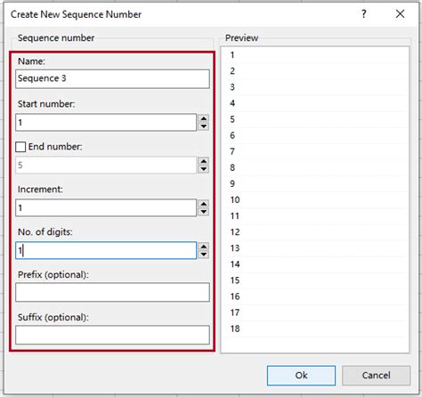 Insert Sequential Numbers In Excel Minebat