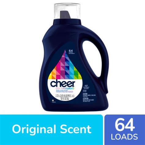 Cheer Colorguard Original HE Compatible Liquid Laundry Detergent, 92 fl ...