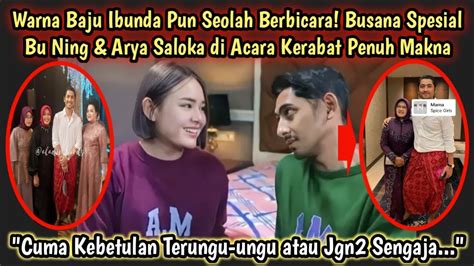 WARNA BAJU IBUNDA PUN SEOLAH BERBICARA Busana Spesial Bu Ning Arya