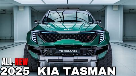 2025 Kia Tasman Unveiled The Most Powerful Pickup Truck Youtube