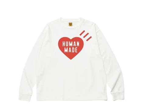 Sasom เสื้อผ้า Human Made Daily L S T Shirt White Random Date เช็คราคาล่าสุด