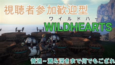 参加歓迎な独楽ンダーレイと白玉さんが行くwildhearts Youtube