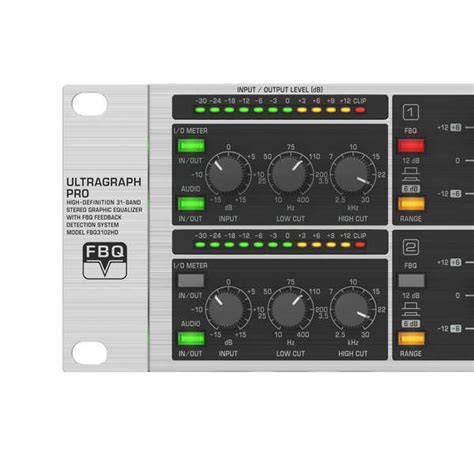 Behringer Ultragraph Pro FBQ3102HD Ecualizador Gráfico Profesional