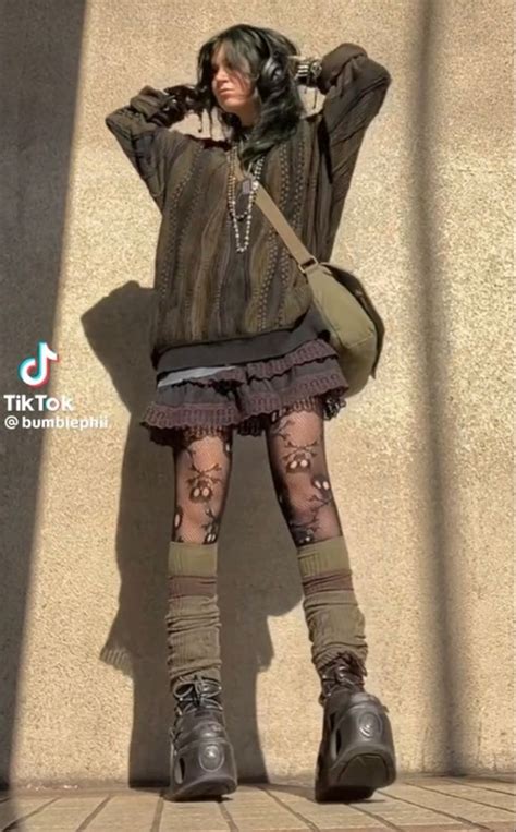 Cr Bumblephii On Tiktok Stylish Outfits Grunge Outfits Earthy Outfits