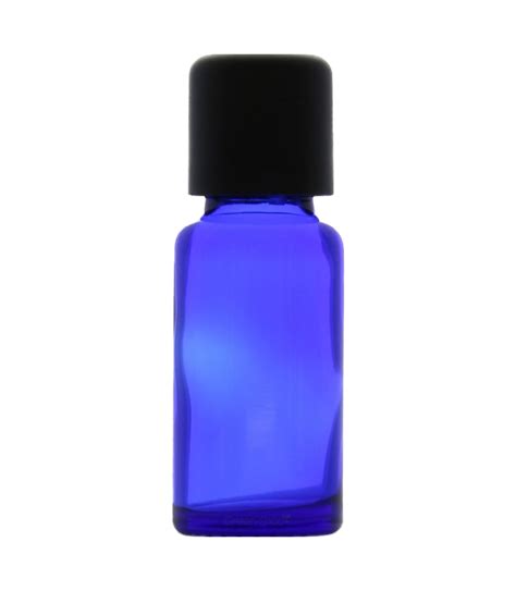 Blaue Glasflasche Ml Mit Tropfspitze Aromadis