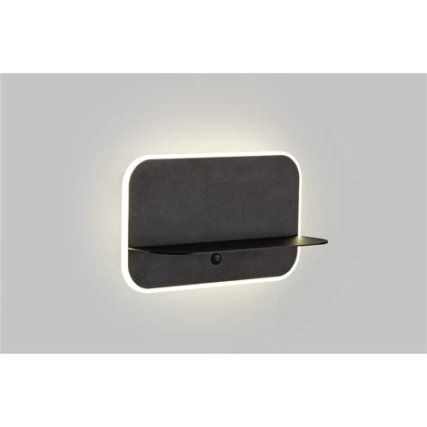 Mantra Lighting Lanzarote Modern Led Shelf Wall Light With Usb Port In