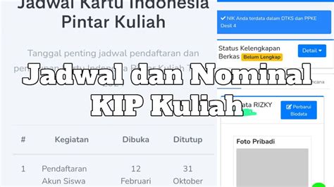 Jadwal Pendaftaran Kip Kuliah 2024 Untuk Jalur Mandiri Ptn Dan Pts Berikut Besaran Dana Yang