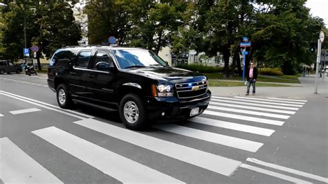 Przejazd kolumny z Ivanką Trump w Warszawie Ivanka Trump motorcade in