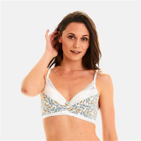 Soutien gorge ampliforme coque moulée ivoire Imprévu Pommpoire