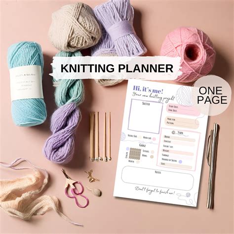 Knitting Planner Best