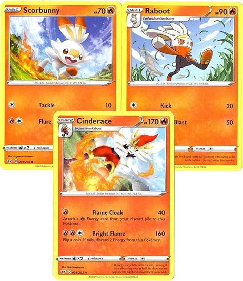 Pokémon Individual Cards Official Pokemon Coin Scorbunny Pokemon Card