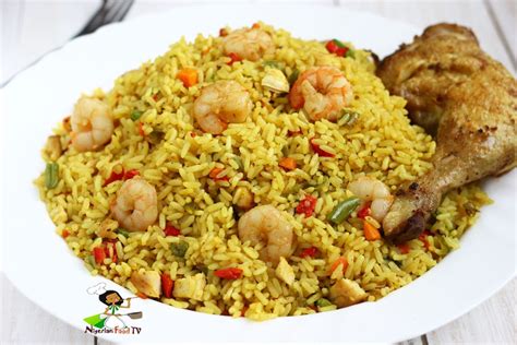 Chicken and Shrimp Fried Rice - Nigerian Food TV