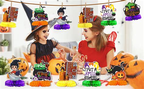 Amazon 9Pcs Hocus Pocus Table Decorations Hocus Pocus Centerpiece