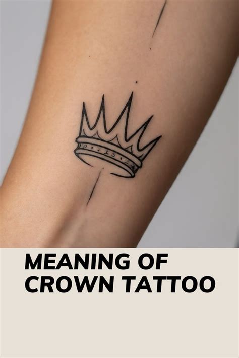 What Does A Crown Tattoo Mean Unveiling The Symbolism In Crown