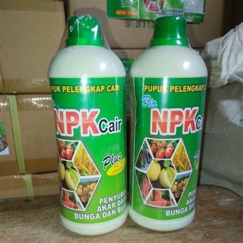 Jual Pupuk Npk Cair Bio Npk Plus Ga3 1 Lt Shopee Indonesia