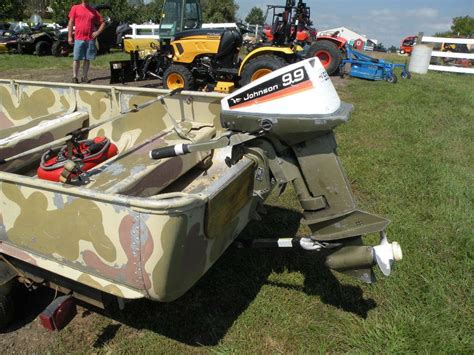 1966 Alumacraft 14 Ft Boat Wtrailer Sn Unable To Verify Vin