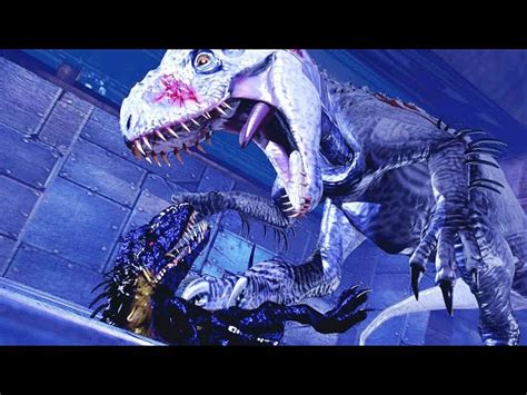 Indoraptor Versus Indominus Rex