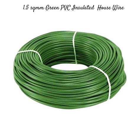 1 5 Sqmm Green PVC Insulated House Wire At Rs 1160 Roll New Delhi