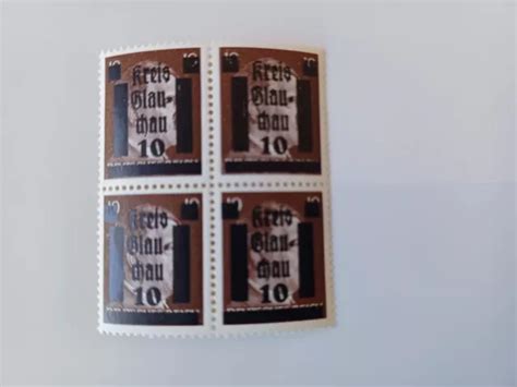 Briefmarken Sbz Deutsches Reich Adolf Hitler Berstempelt Kreis