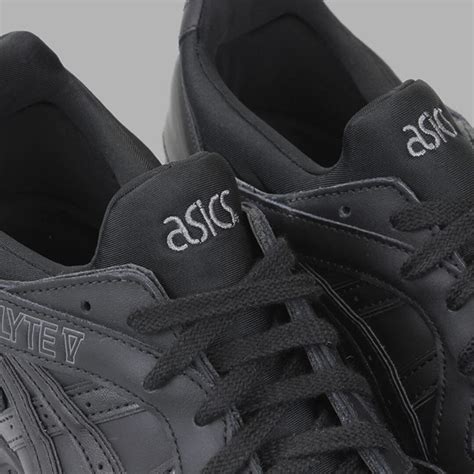 Asics Gel Lyte V Leather Pack Black Black Asics Footwear